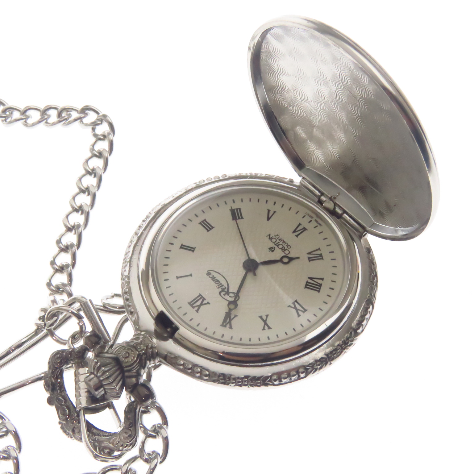 I1700 Croton Reliance Reloj De Bolsillo Tapa Coche Antiguo