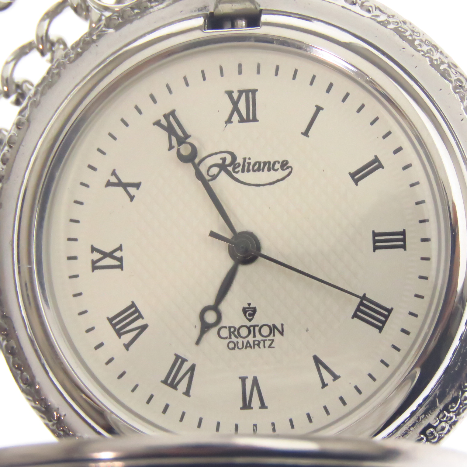 I1700 Croton Reliance Reloj De Bolsillo Tapa Coche Antiguo