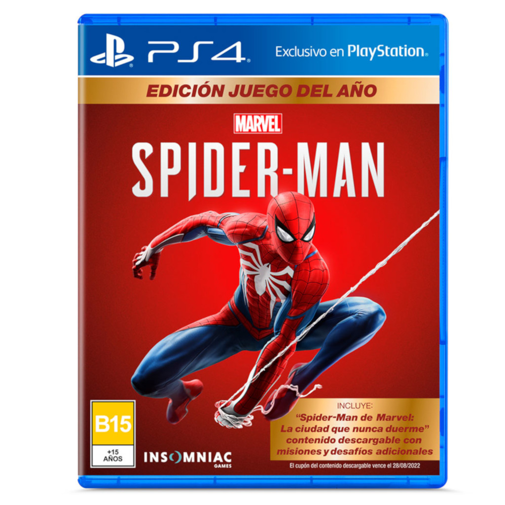 Marvel´s Spider Man Goty para PS4