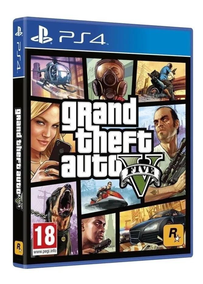 Grand Theft Auto V Premium Edition Para Ps4 Nuevo