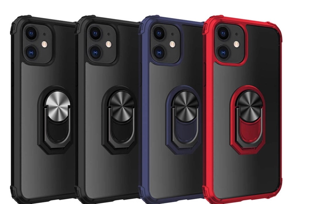 Funda Iphone 11 Y 11 PRO Anti Impacto Rojo Acrílico Duro Carcasa.