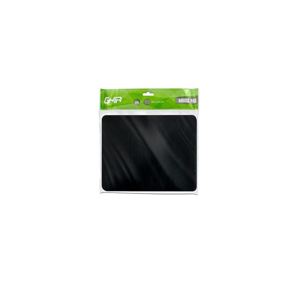 MOUSE PAD BASICO NEGRO GOMA PLANO PC LAP ESCRITORIO PLASTICO GAC-207 DURABILIDAD CASA PORTATIL TRABAJO