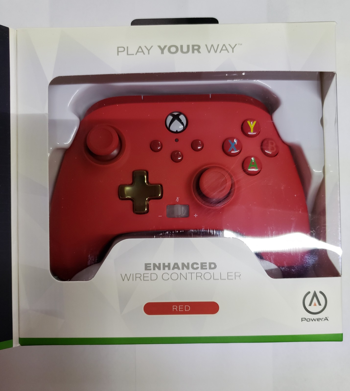 Control Alambrico Power A Para Xbox One Series X|s Red Nuevo : Bsg