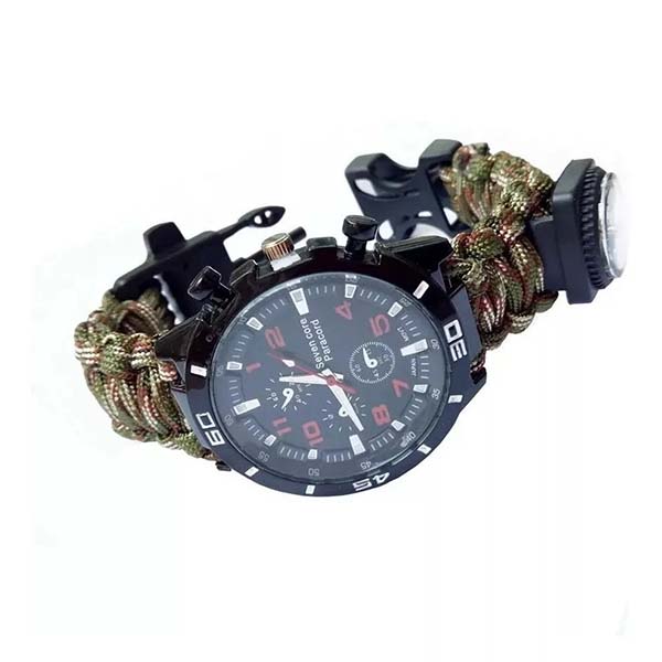 RELOJ PARA SUPERVIVENCIA CON BRÚJULA