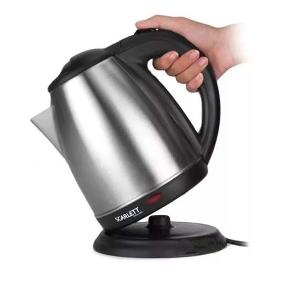 TETERA CAFETERA ELECTRICA SCARLETT 2 LITROS INOXIDABLE SC-20