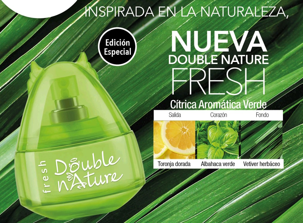 Double Nature Fresh Agua De Tocador by Jafra