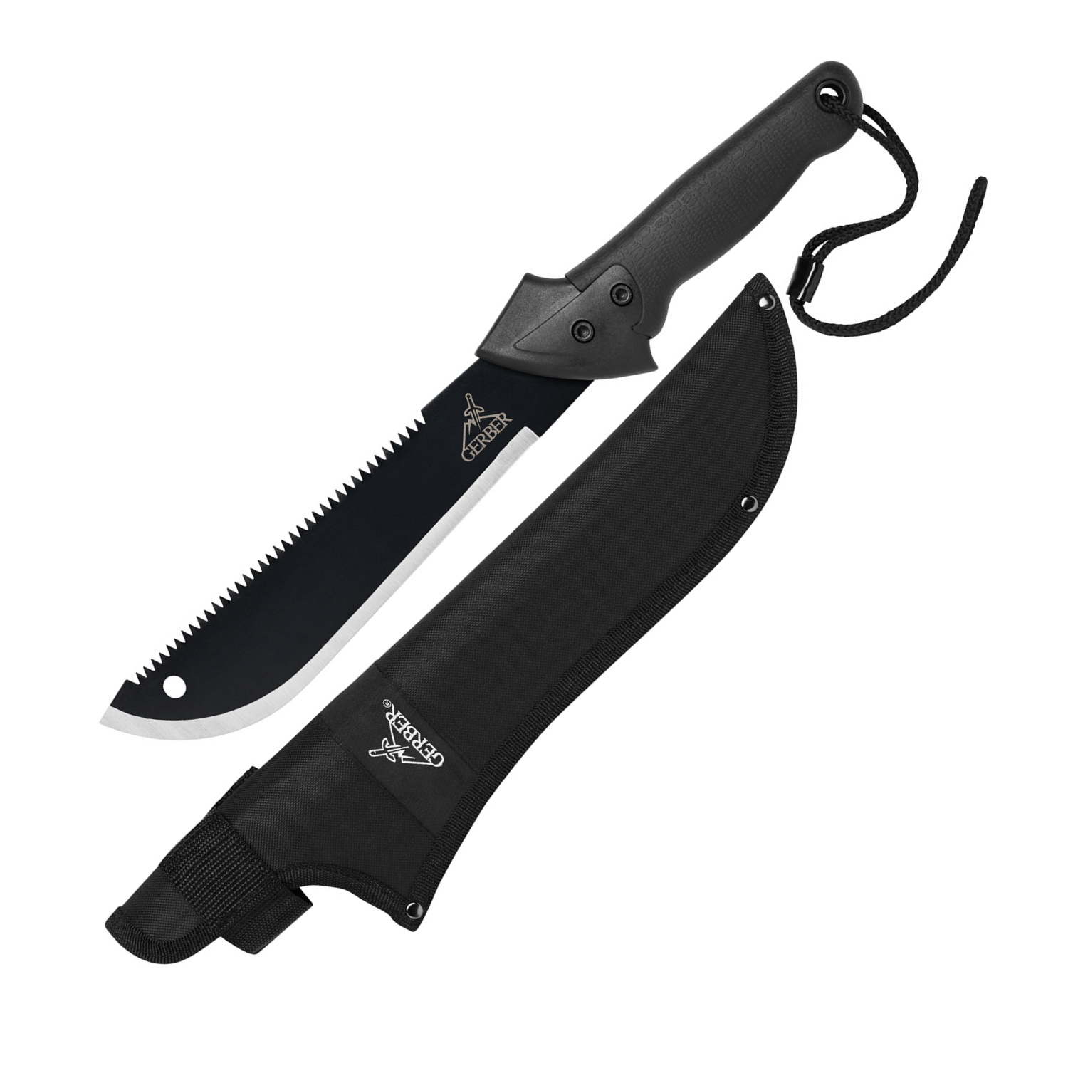 G3188 Gerber Gator Jr Machete Con Funda Sierra En Espina