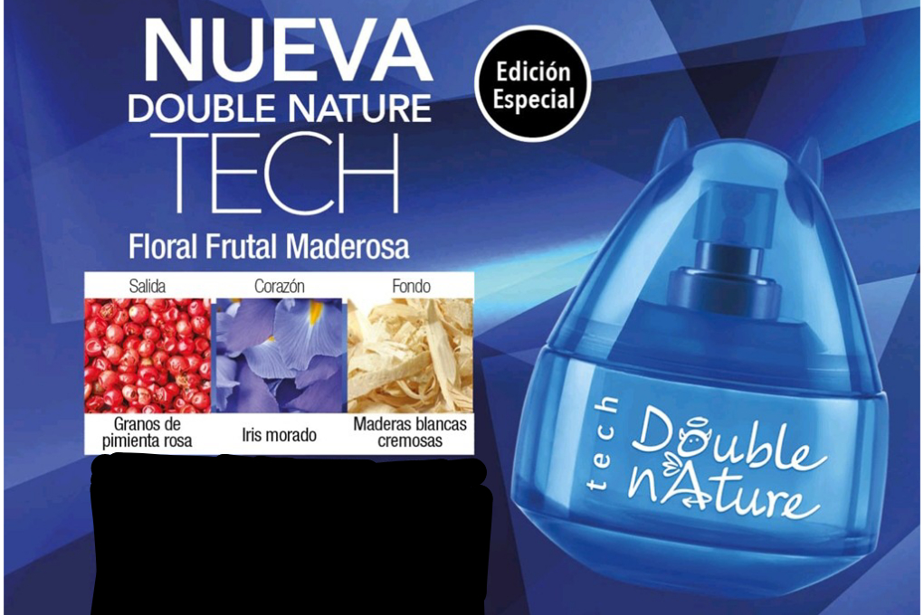 Double Nature Tech Agua De Tocador by Jafra