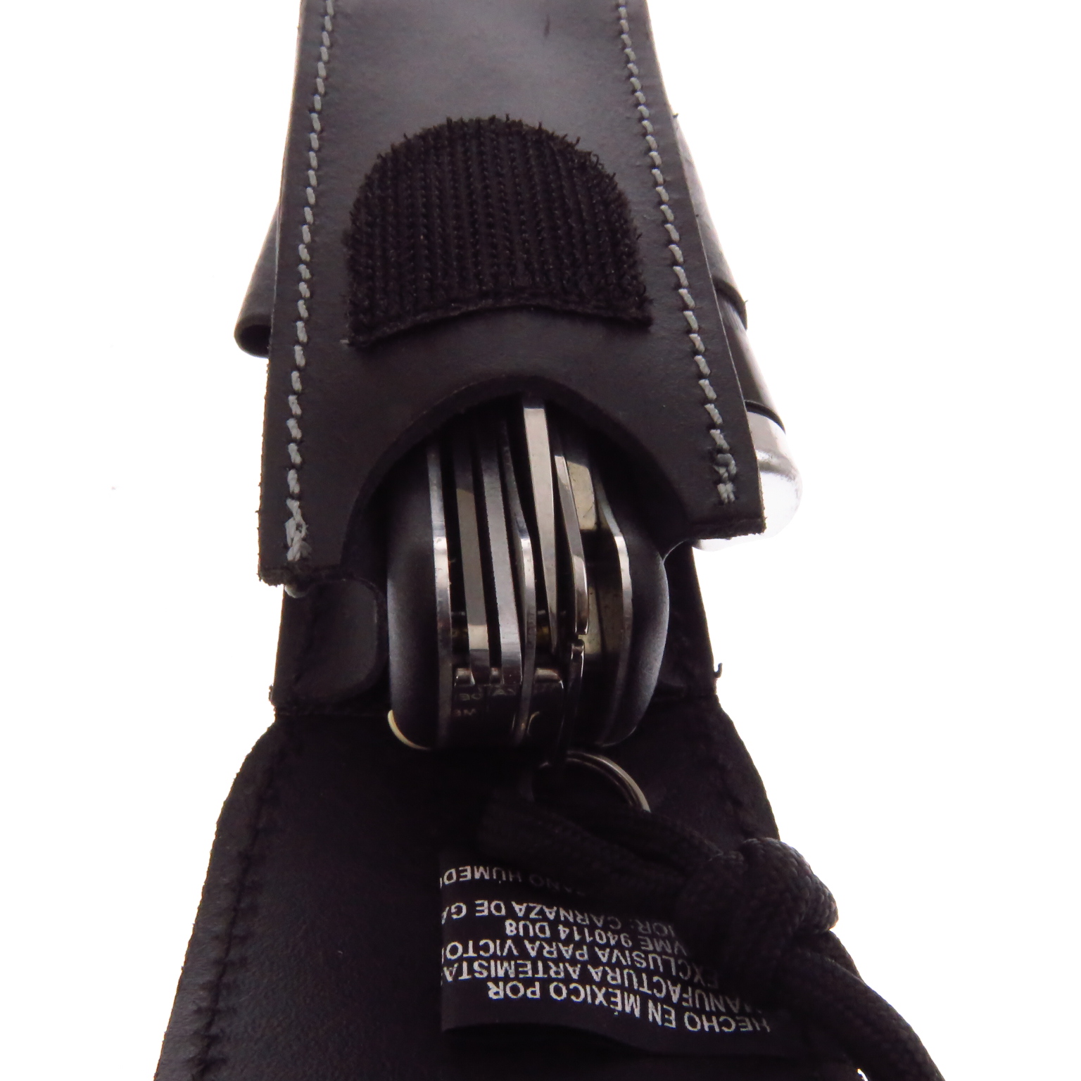 Vn500751 Victorinox Funda Piel Negra Navaja 11 Mm 2-4 Capas