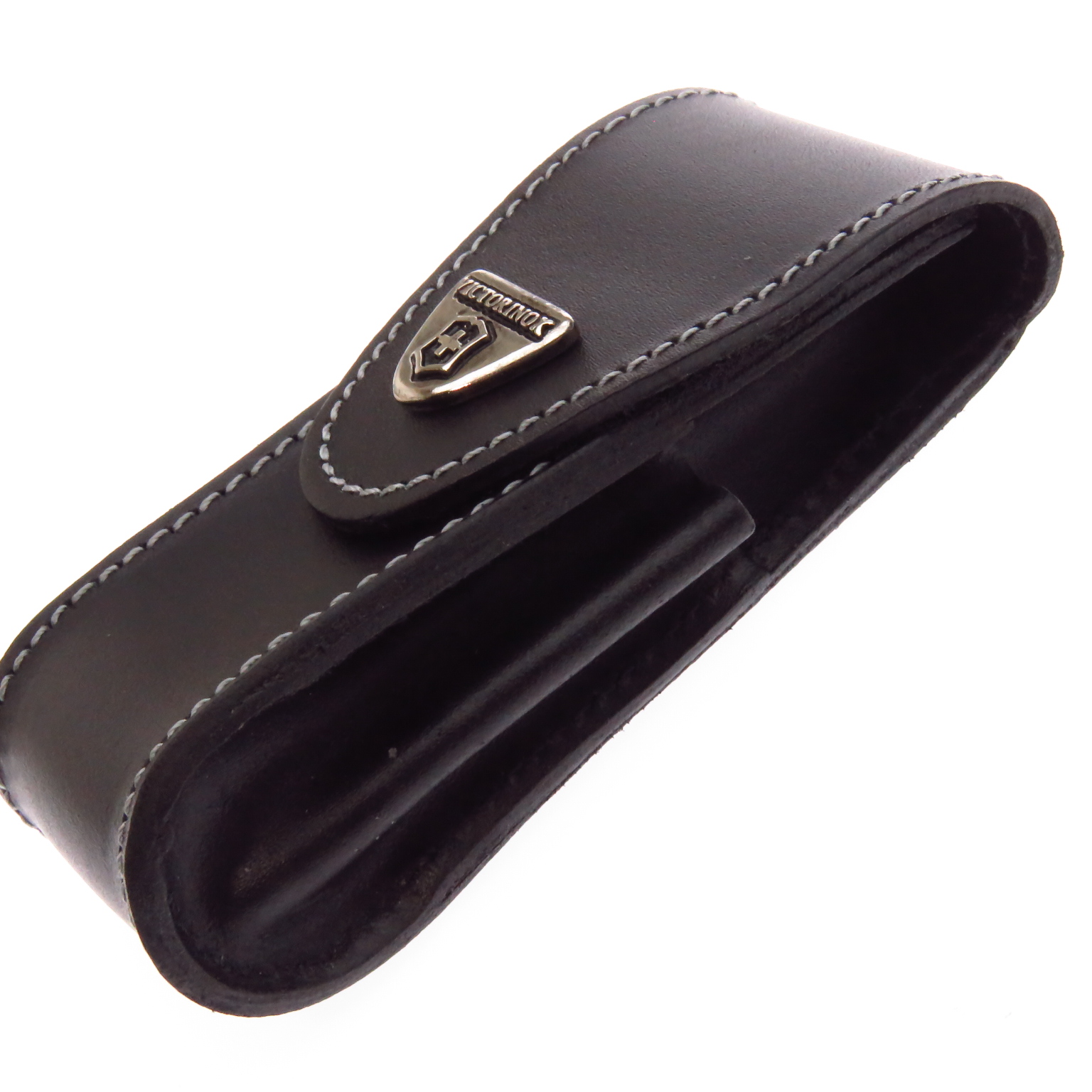 Vn500751 Victorinox Funda Piel Negra Navaja 11 Mm 2-4 Capas