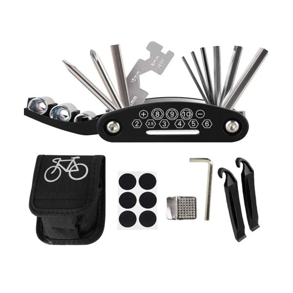 Kit De Herramientas Para Bicicletas Reparación 16 En 1.