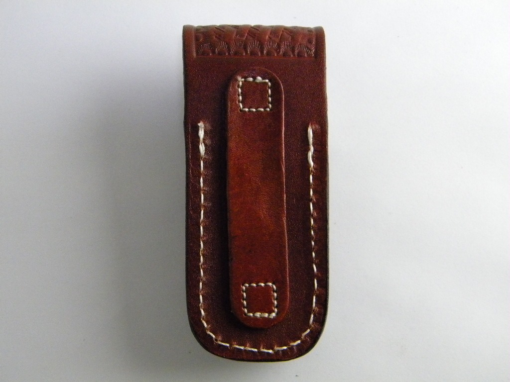 Vn4109914 Victorinox Funda Mediana Café De Piel Con Chaira