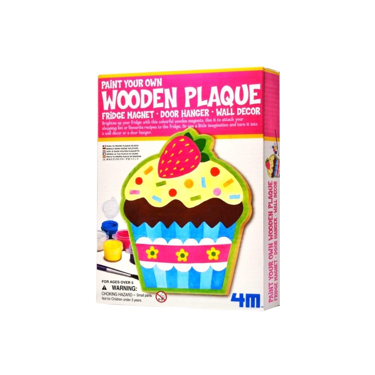 Paint Your Own Wooden Plaque (4 Assorted) Panque