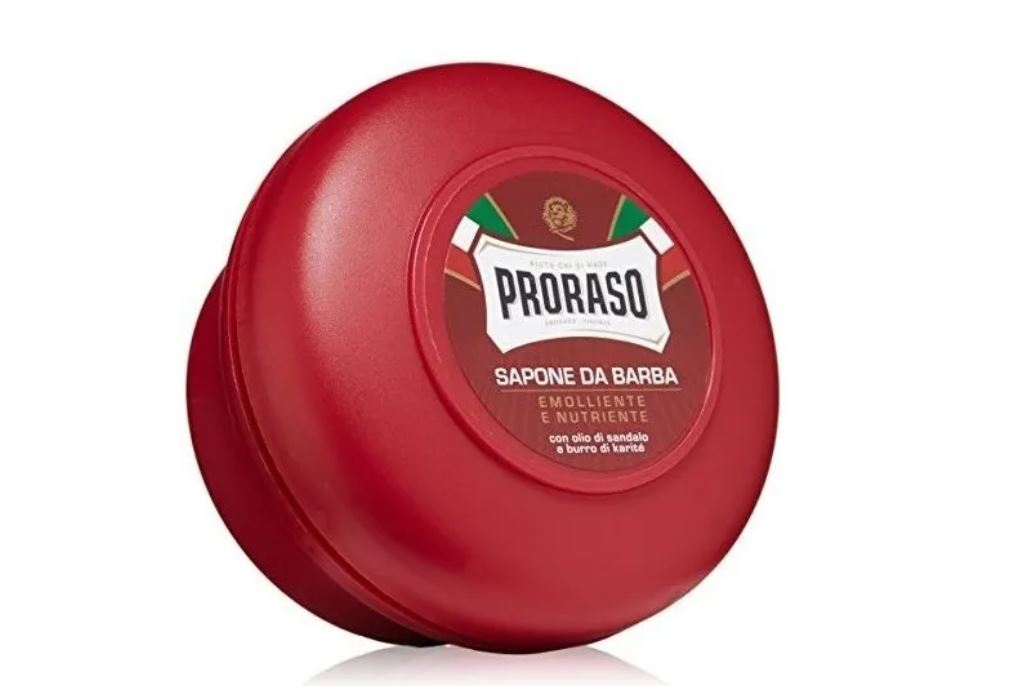 Jabón Para Afeitar Proraso Sándalo Tarro 147gr Con Karité