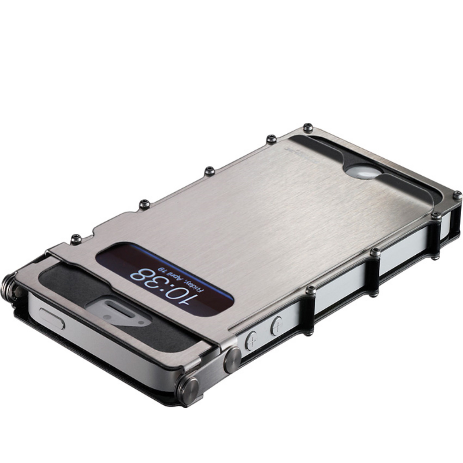 Crinox5Sx Crkt Inox Case 360 Funda Iphone 5 De Acero Inox