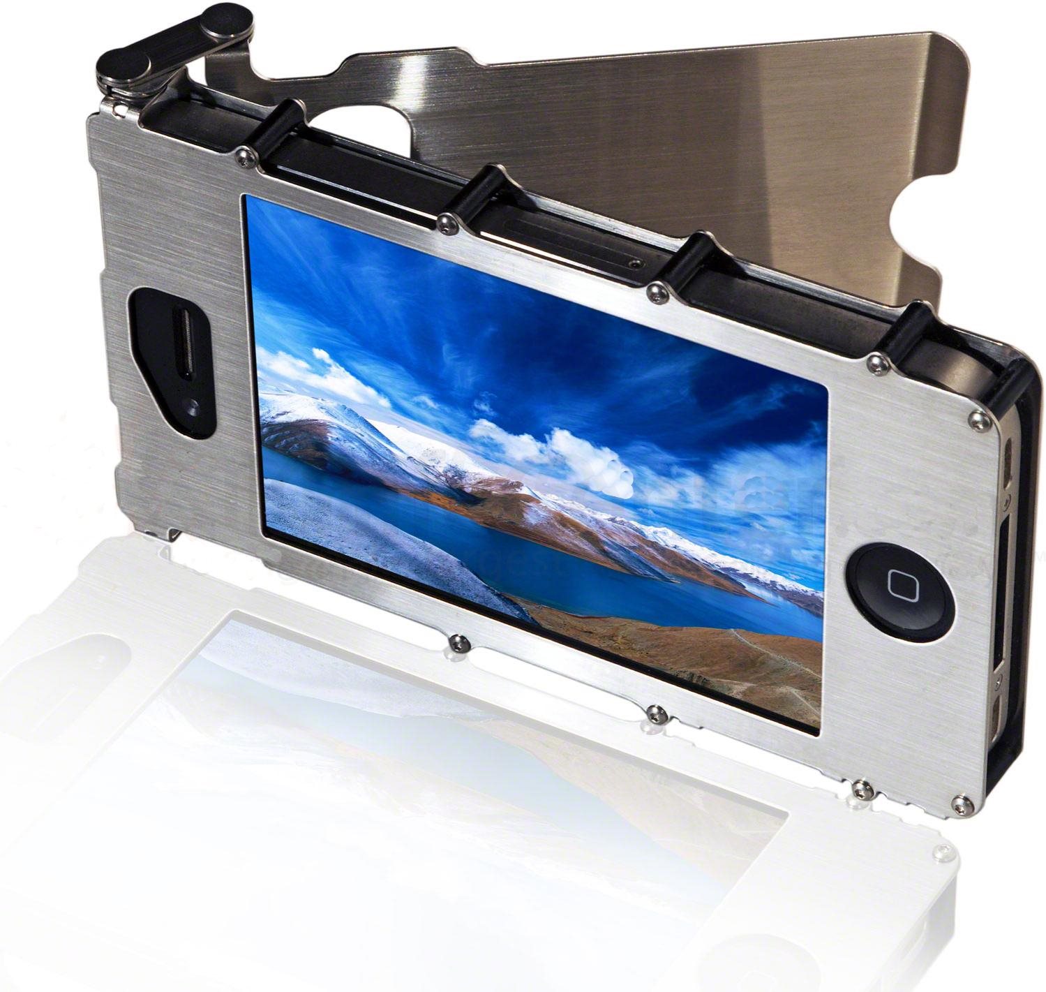 Crinox5Sx Crkt Inox Case 360 Funda Iphone 5 De Acero Inox