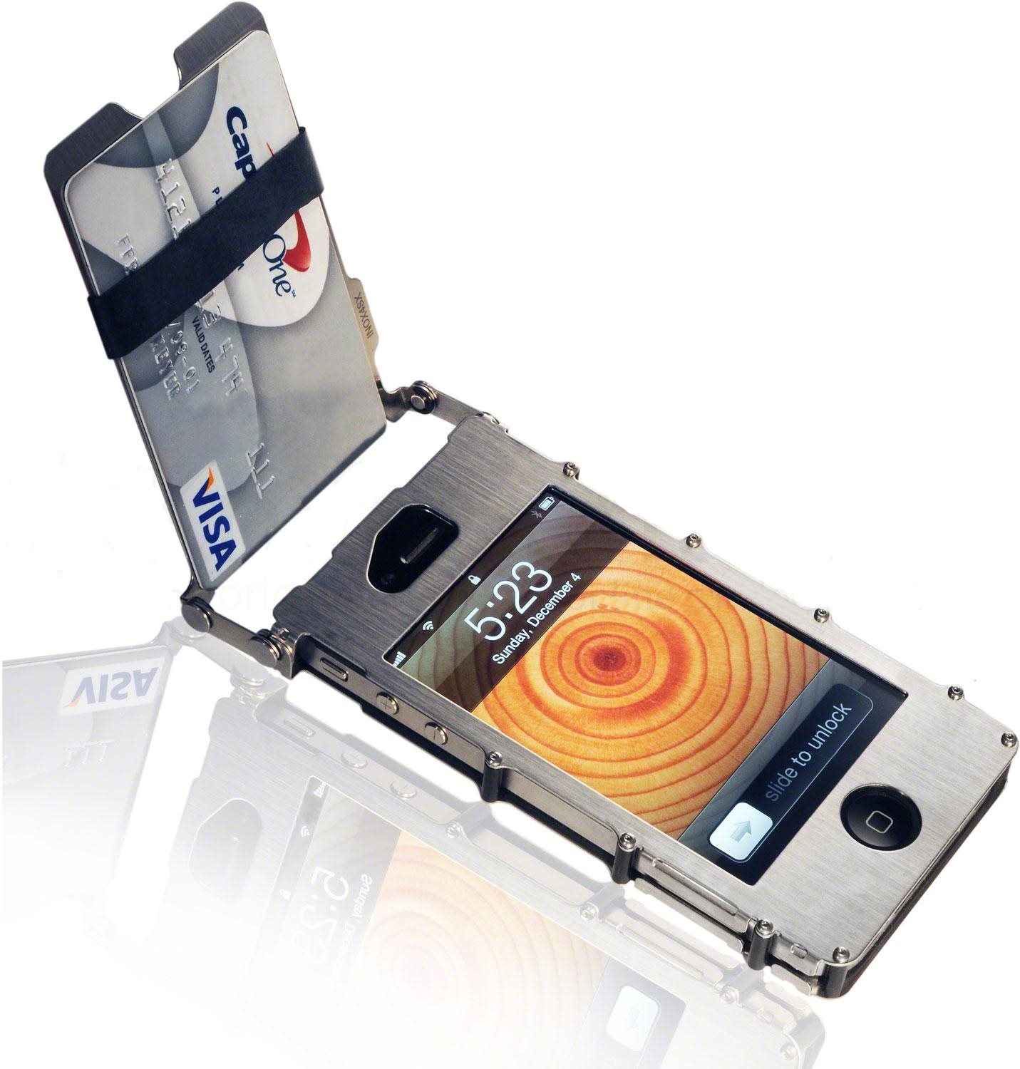 Crinox5Sx Crkt Inox Case 360 Funda Iphone 5 De Acero Inox