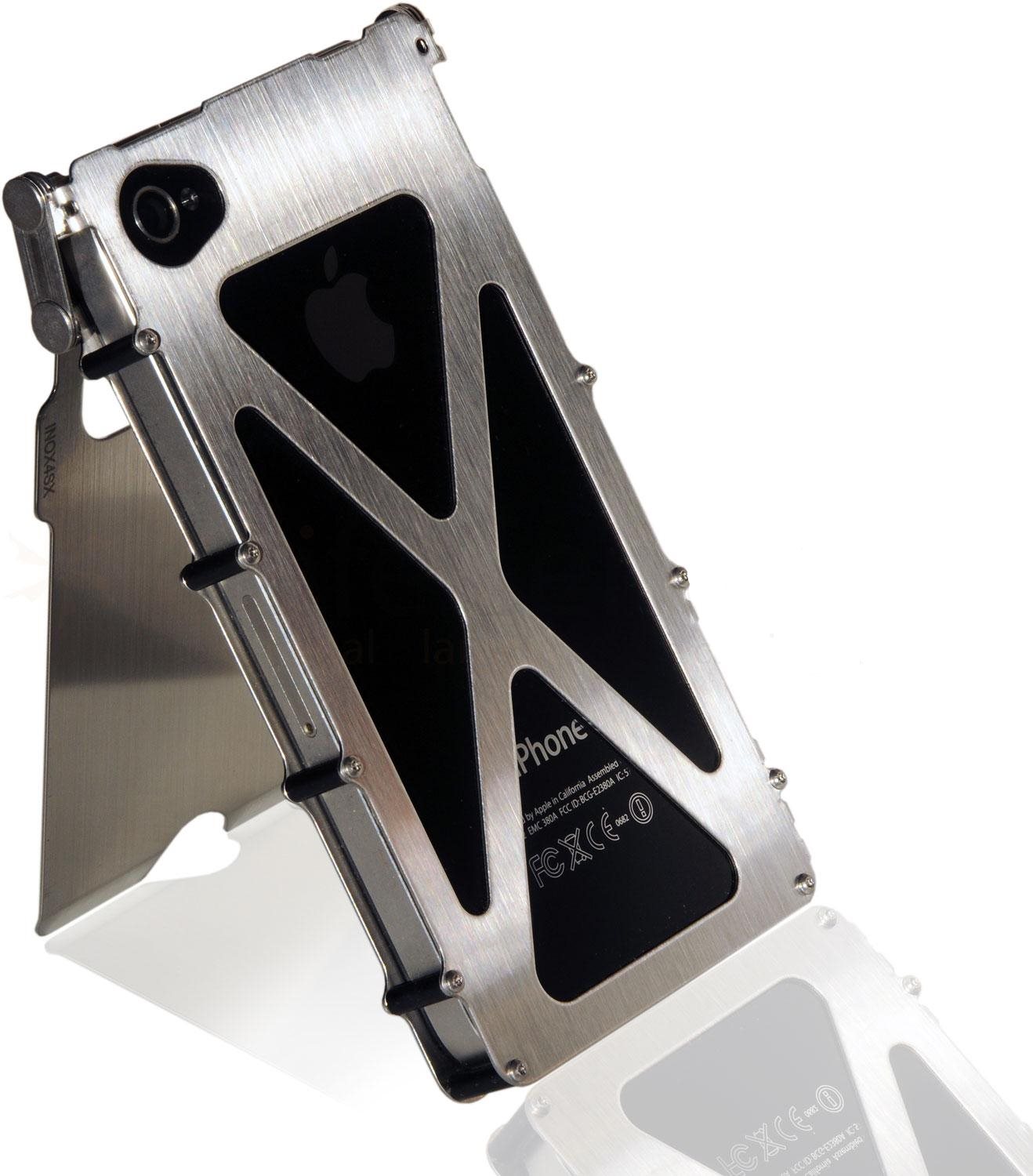 Crinox5Sx Crkt Inox Case 360 Funda Iphone 5 De Acero Inox