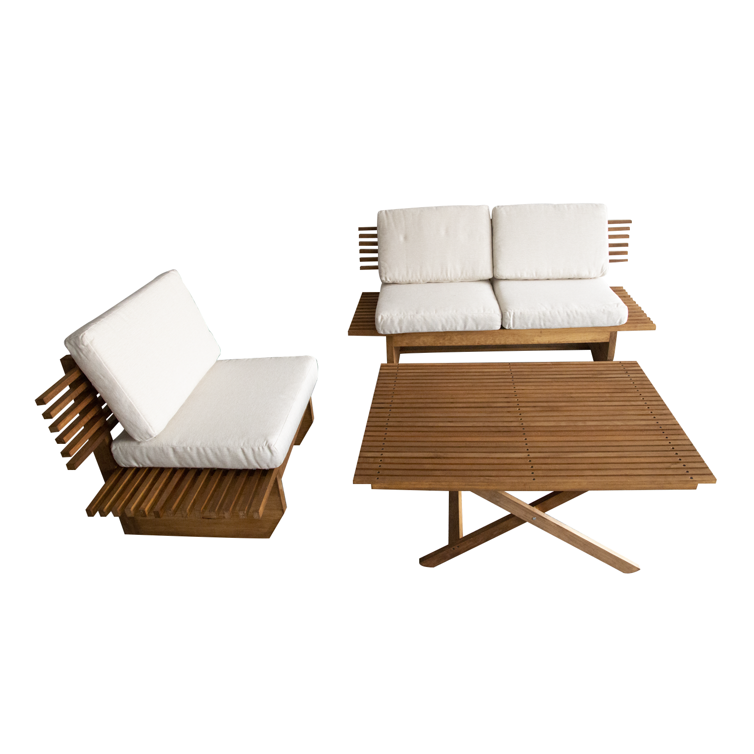 Sala Modelo Terraza 3 personas . Rústico Tratable . Leer Descripción