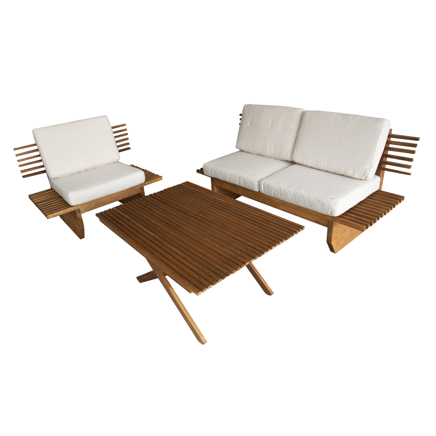 Sala Modelo Terraza 3 personas . Rústico Tratable . Leer Descripción