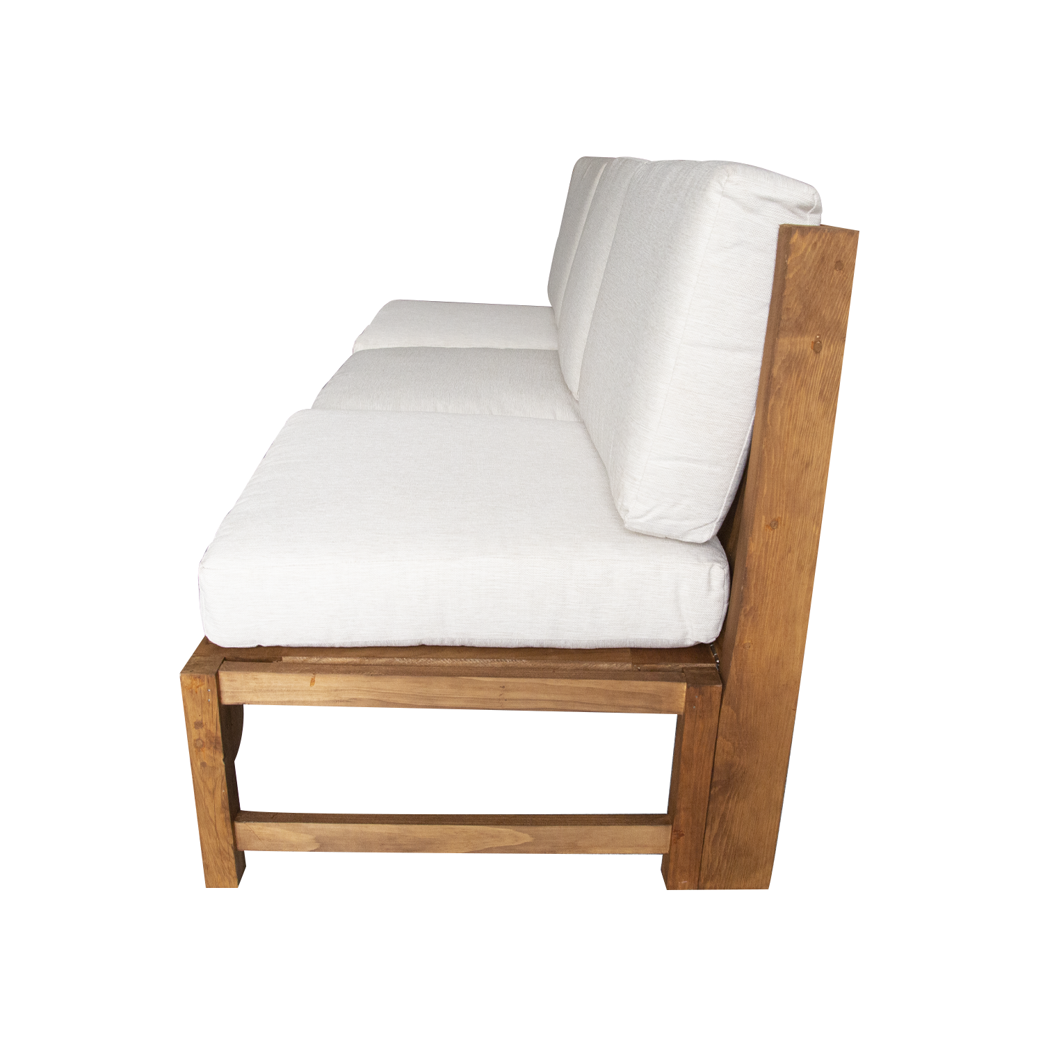 Sillón Modelo Jardín 3 personas . Rústico Tratable . Leer Descripción