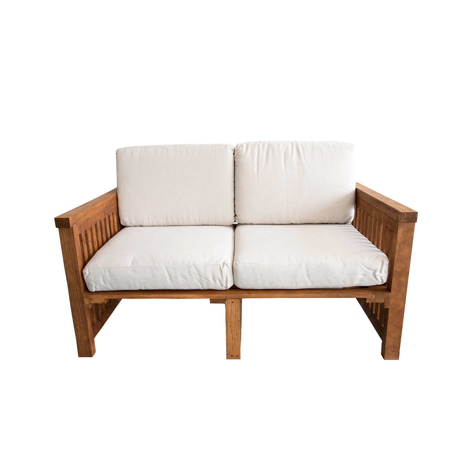 Sillón Modelo Campestre 2 personas . Rústico Tratable . Leer Descripción