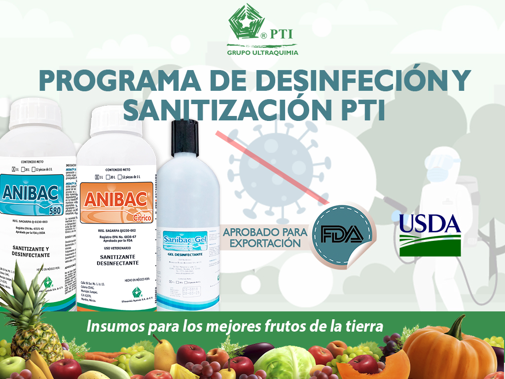 Sanitizante Y Desinfectante Concentrado Anibac 580 1 L