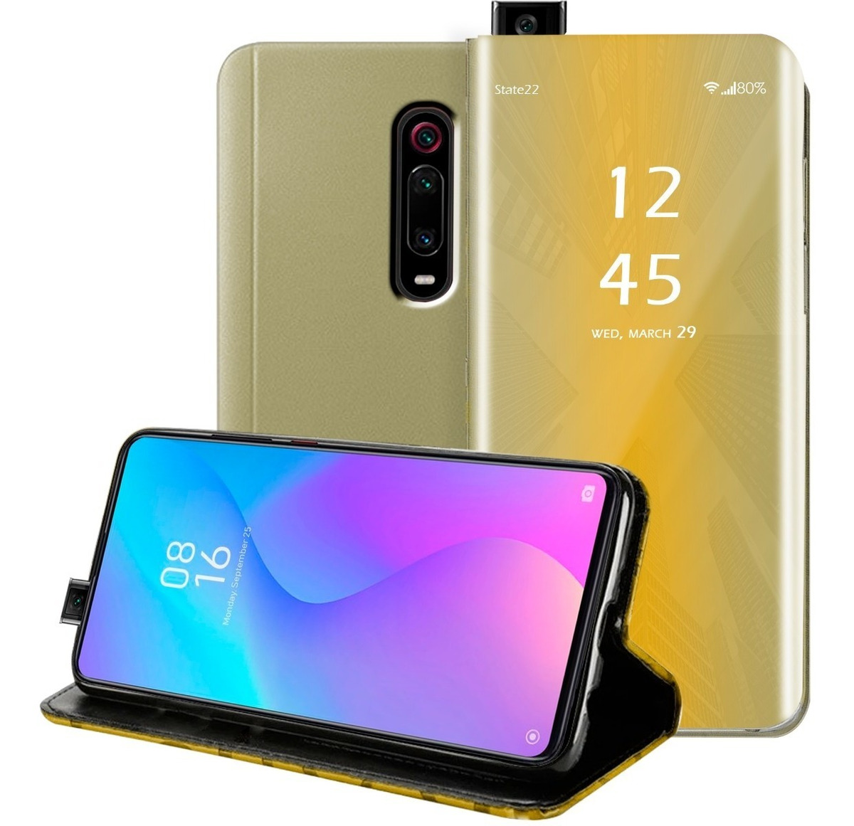 Funda Cartera Flip Cover Para Xiaomi Mi 9t / K20 Pro State22