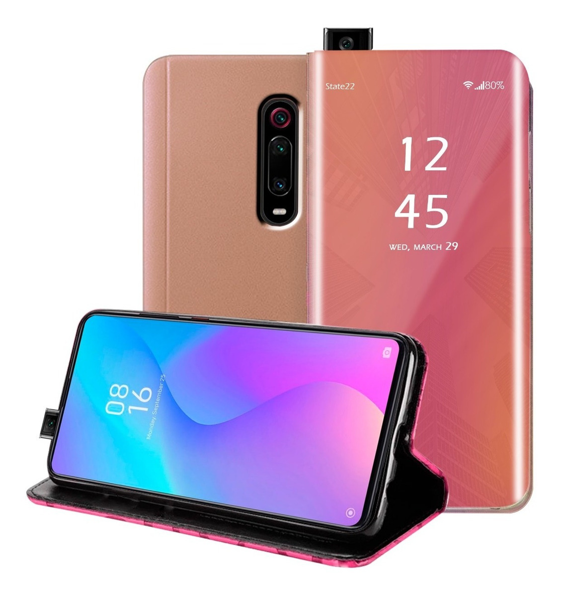 Funda Cartera Flip Cover Para Xiaomi Mi 9t / K20 Pro State22