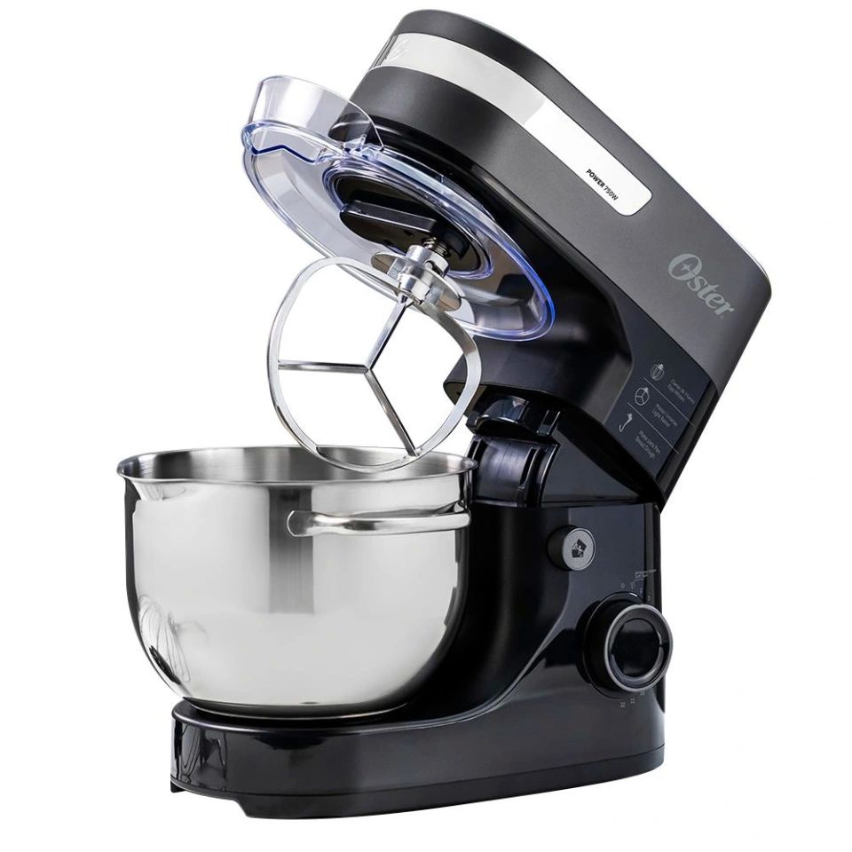 Batidora de Pedestal Oster Planetaria 12 Velocidades Negra