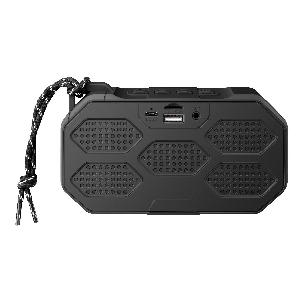 Mini bocina Bluetooth reproductor USB microSD AUX y radio FM