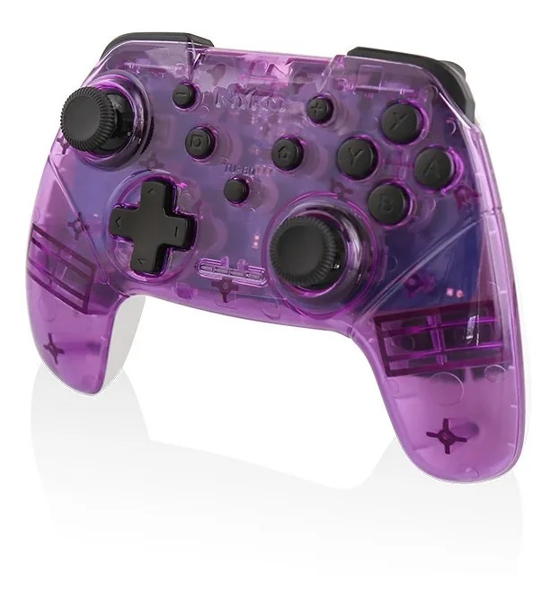 Control Pro Nintendo Switch Morado / Blanco Bluethoot Pc Android Nyko : Bsg
