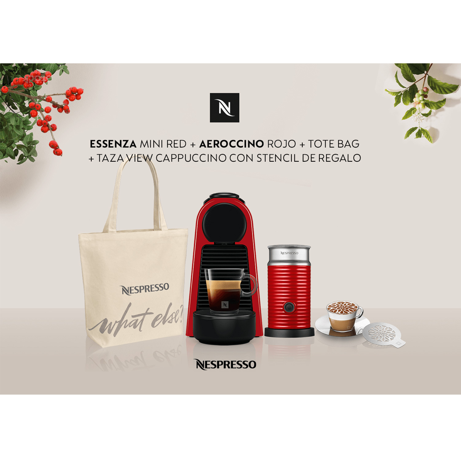 Cafetera Nespresso Cafe Capuchino Incluye Obsequios