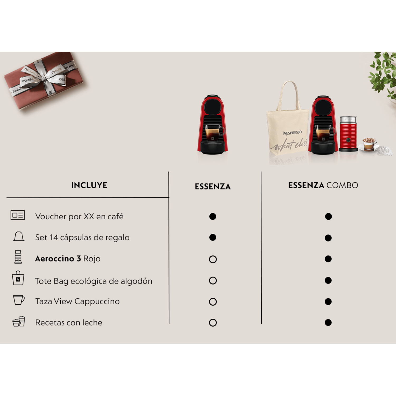 Cafetera Nespresso Cafe Capuchino Incluye Obsequios