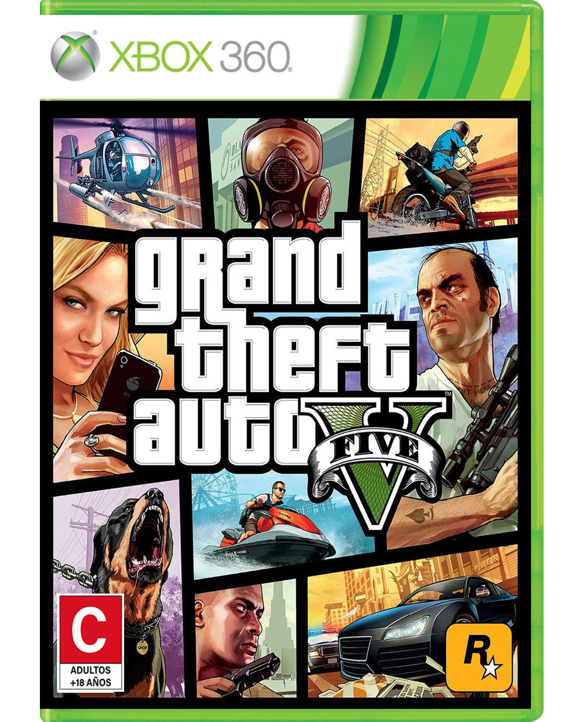 Grand Theft Auto V Gta 5 Para Xbox 360 Nuevo