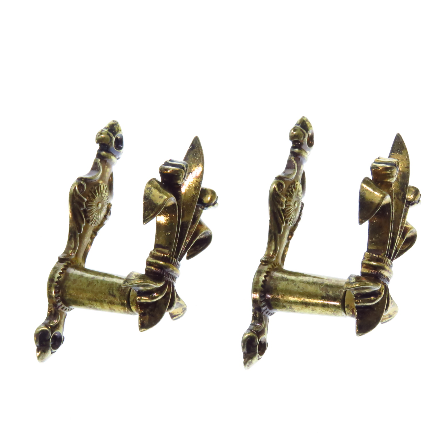 Dx11L Denix Flor Lis Soportes De Pared Para Espada Rifles