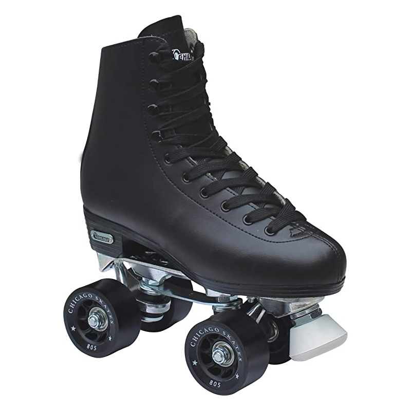 Patines 4 Ruedas Chicago Azul Unisex Quads Profesionales Talla 24 – Little  Monkey