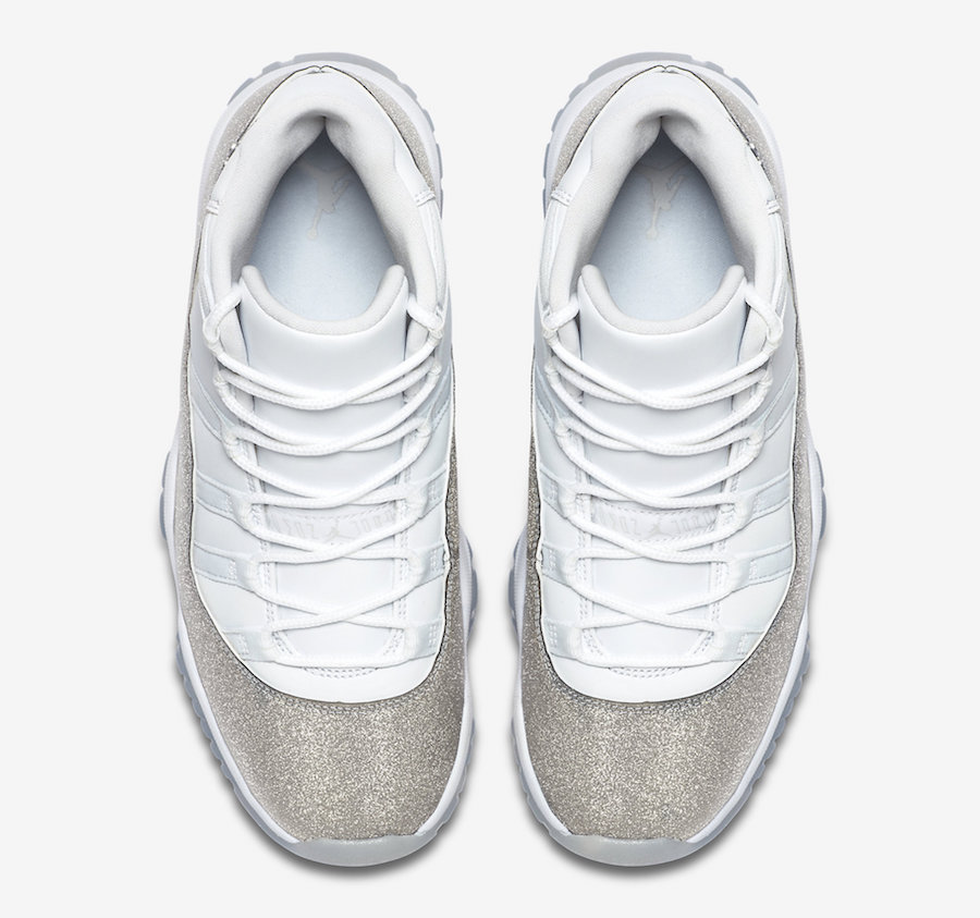 Jordan 11 Retro White Metallic Silver (W)