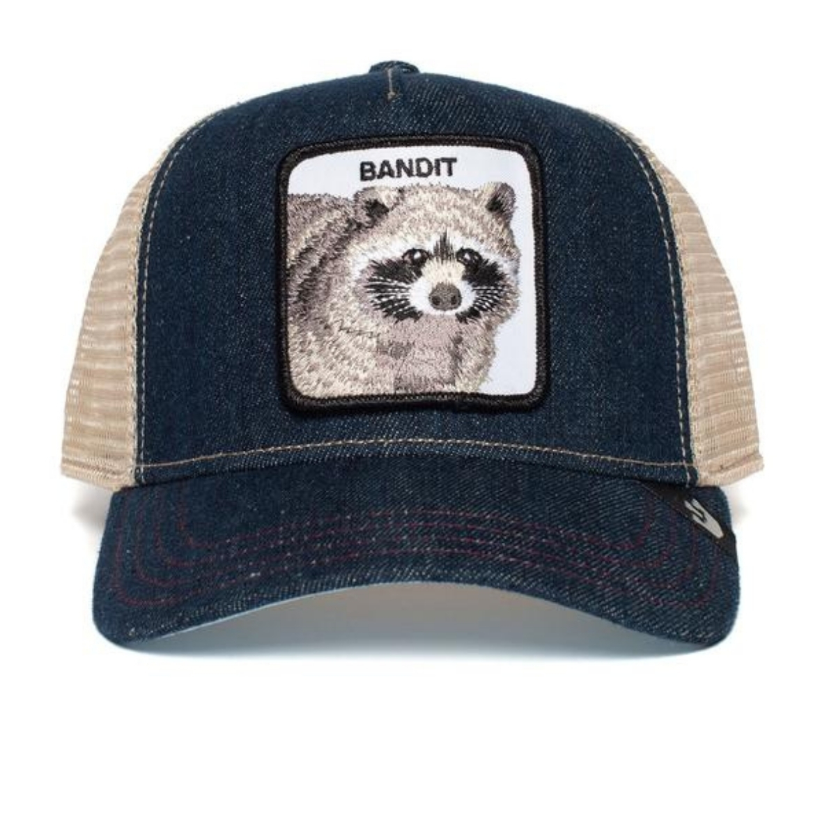 GORRA GOORIN BROS BANDIT MEZCLILLA MAPACHE ORIGINAL TRUCKER