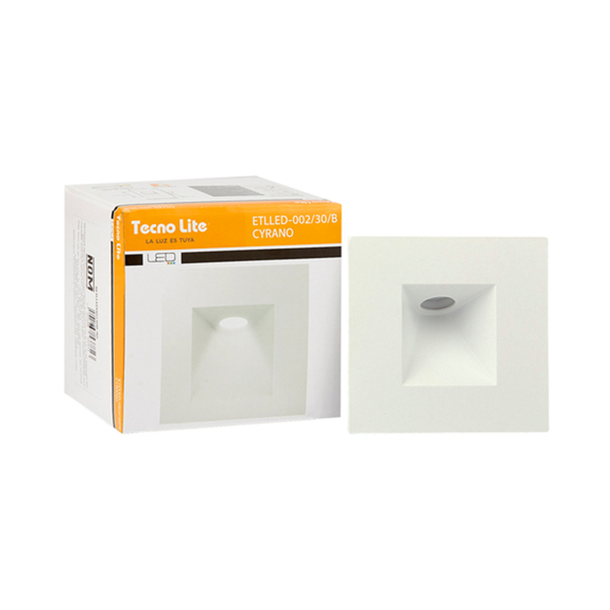 Lámpara De Interior Empotrable Tecnolite 3w 3000k