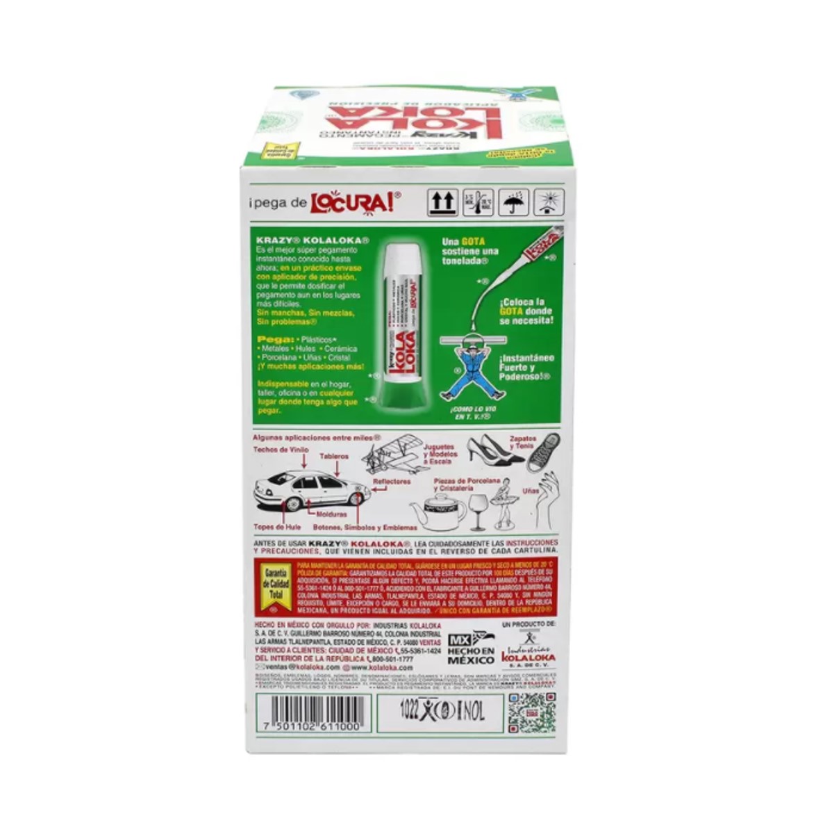 Pegamento Kola Loka® Caja Con 10 Piezas