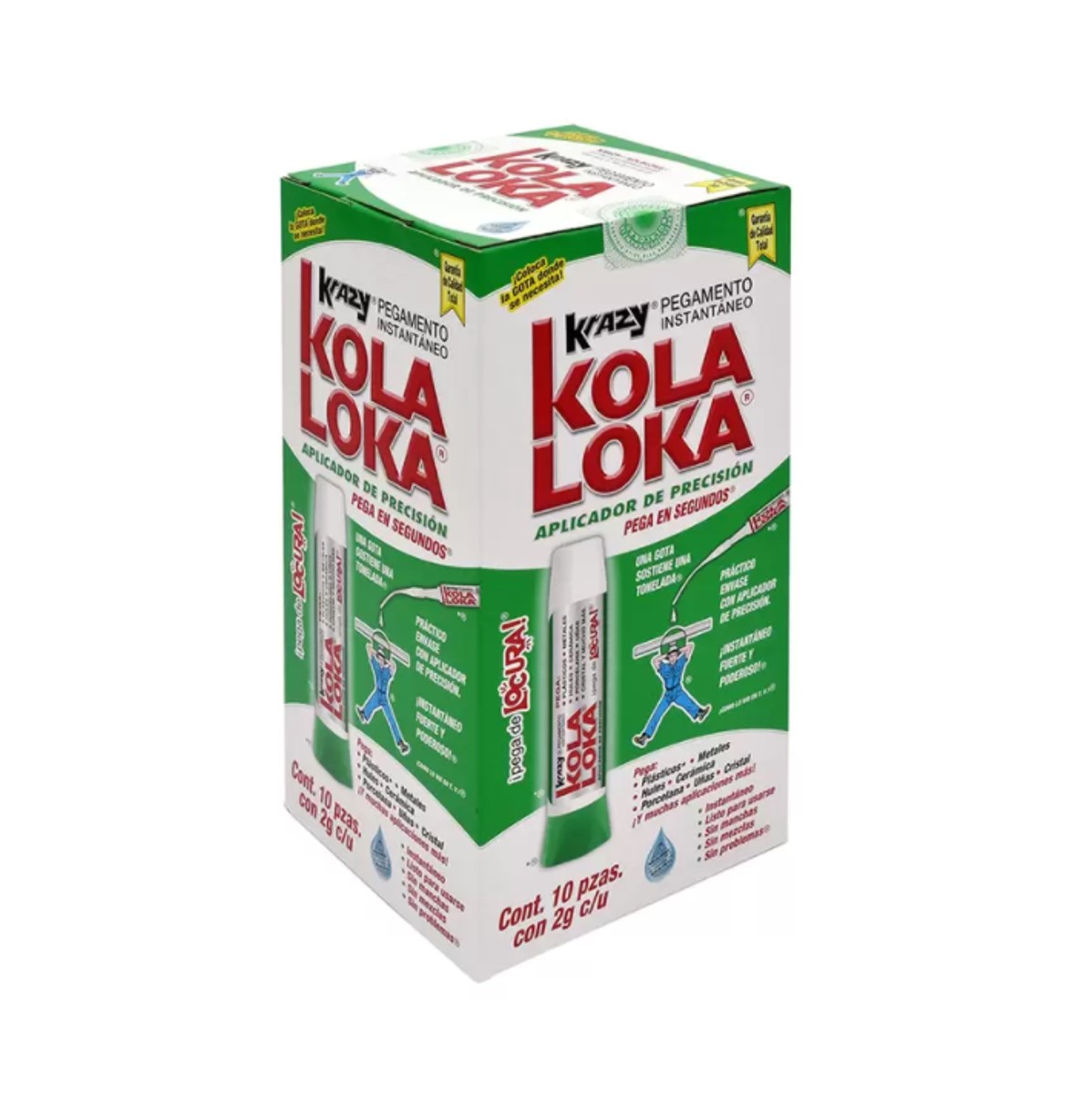 Pegamento Kola Loka® Caja Con 10 Piezas