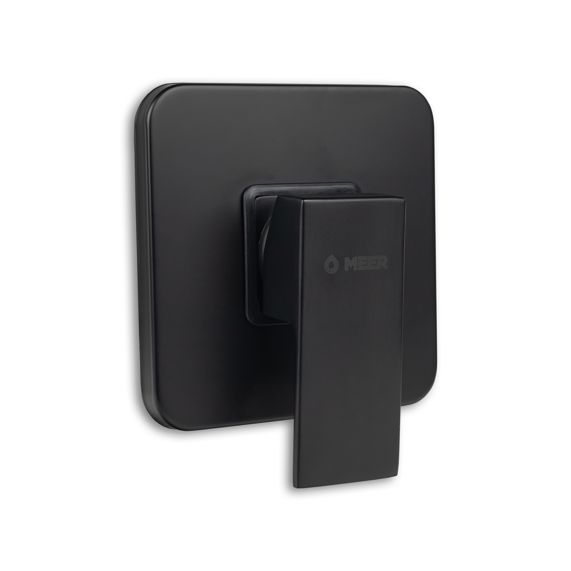 Mezcladora Monomando para Regadera acabado Negro Mate (llave de agua para regadera)