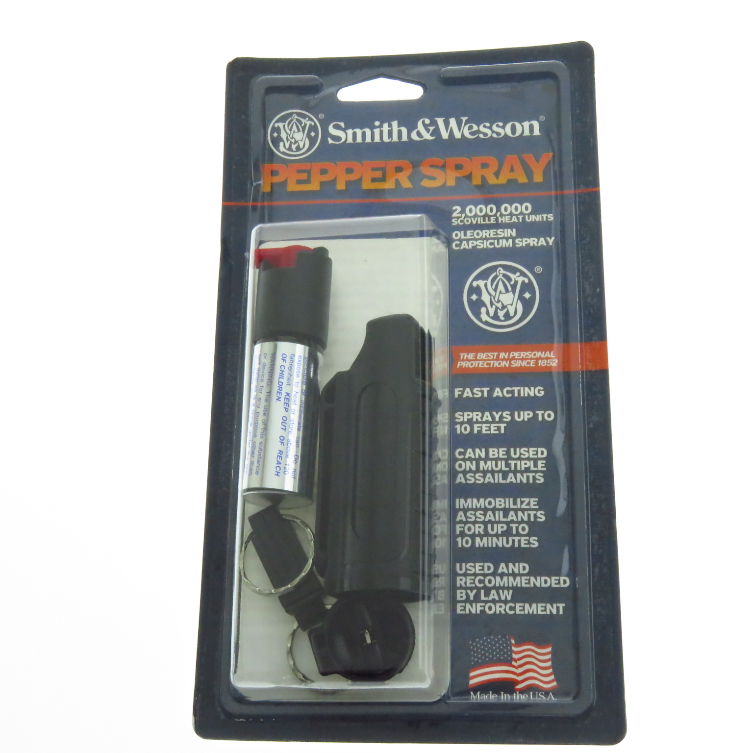 Swp1403 Smith & Wesson Gas Pimienta Defensivo Llavero Usa