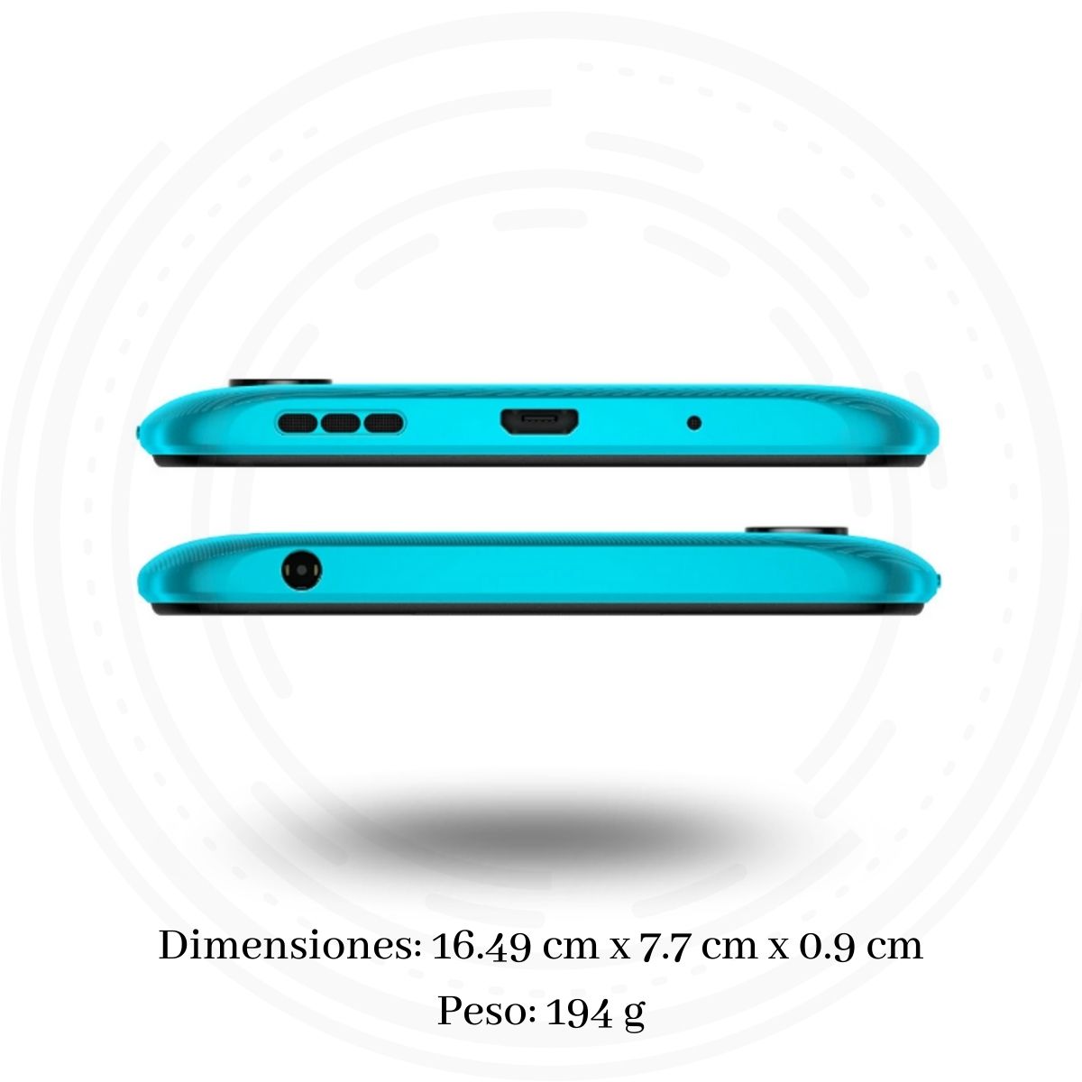 Celular Xiaomi Redmi 9A 6.53" HD+ 32GB/2GB Cámara 13MP/5MP Mediatek Android 10 Color Verde