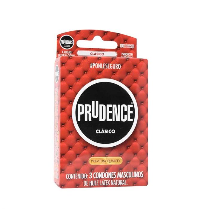 Prudence, Condones Lubricados, Clásico (3 piezas con 3 piezas cada uno)