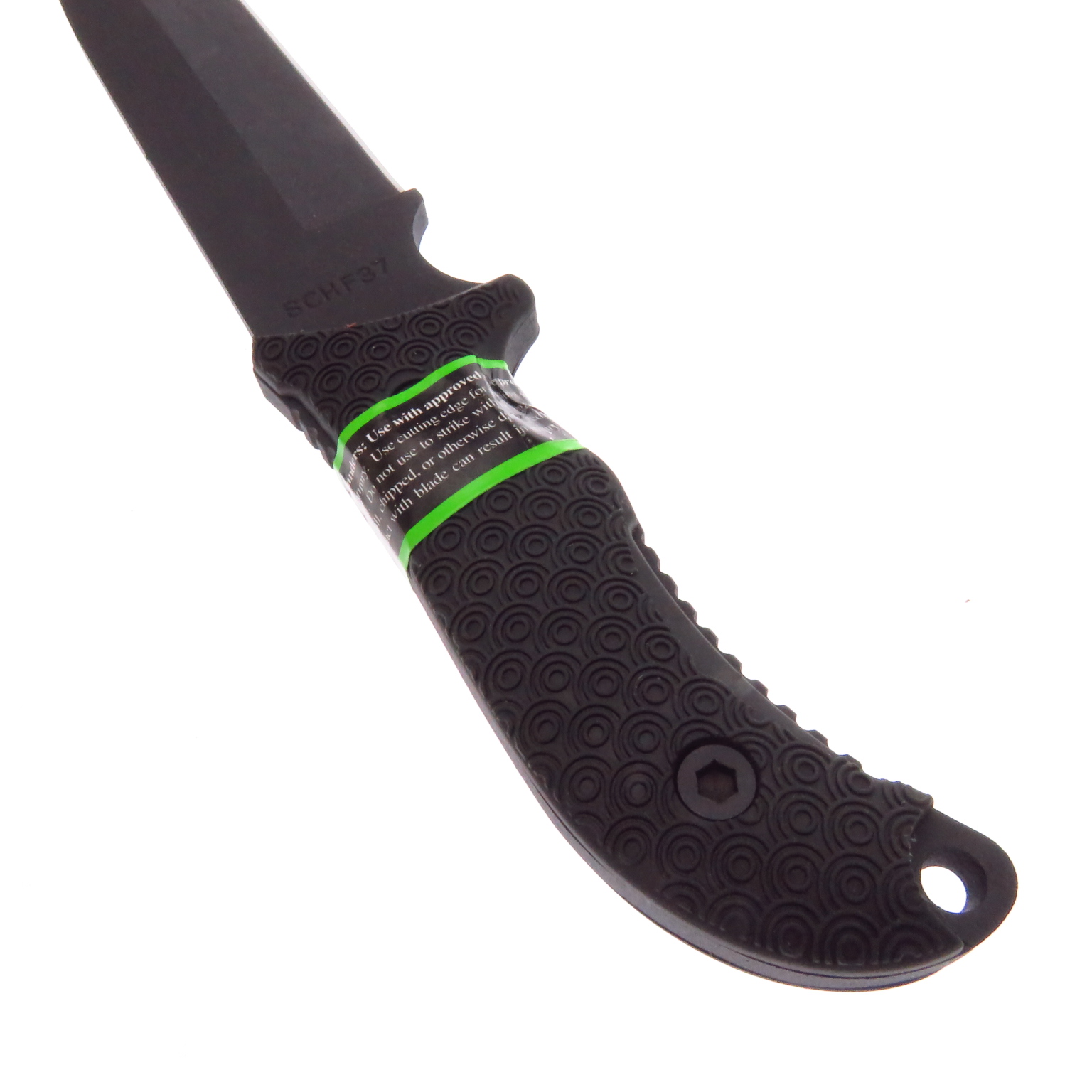 Schf37 Schrade Cuchillo Extreme Survival Filo Plano Hc