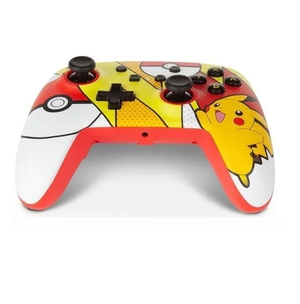 Control Pro Alambrico Power A Switch Pikachu Pop Art Nuevo
