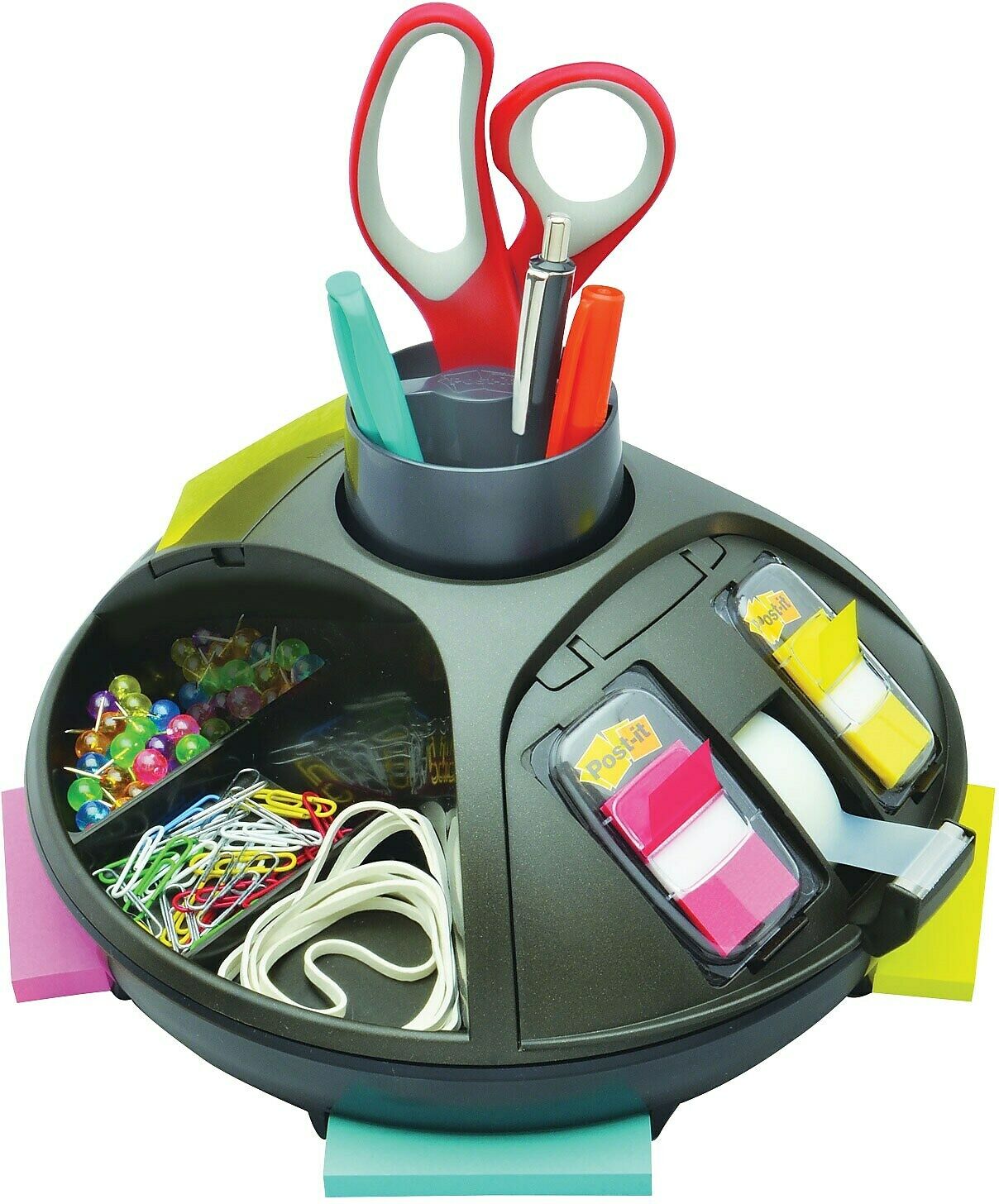 Organizador 3m Post-it C-91 Giratorio Para Escritorio