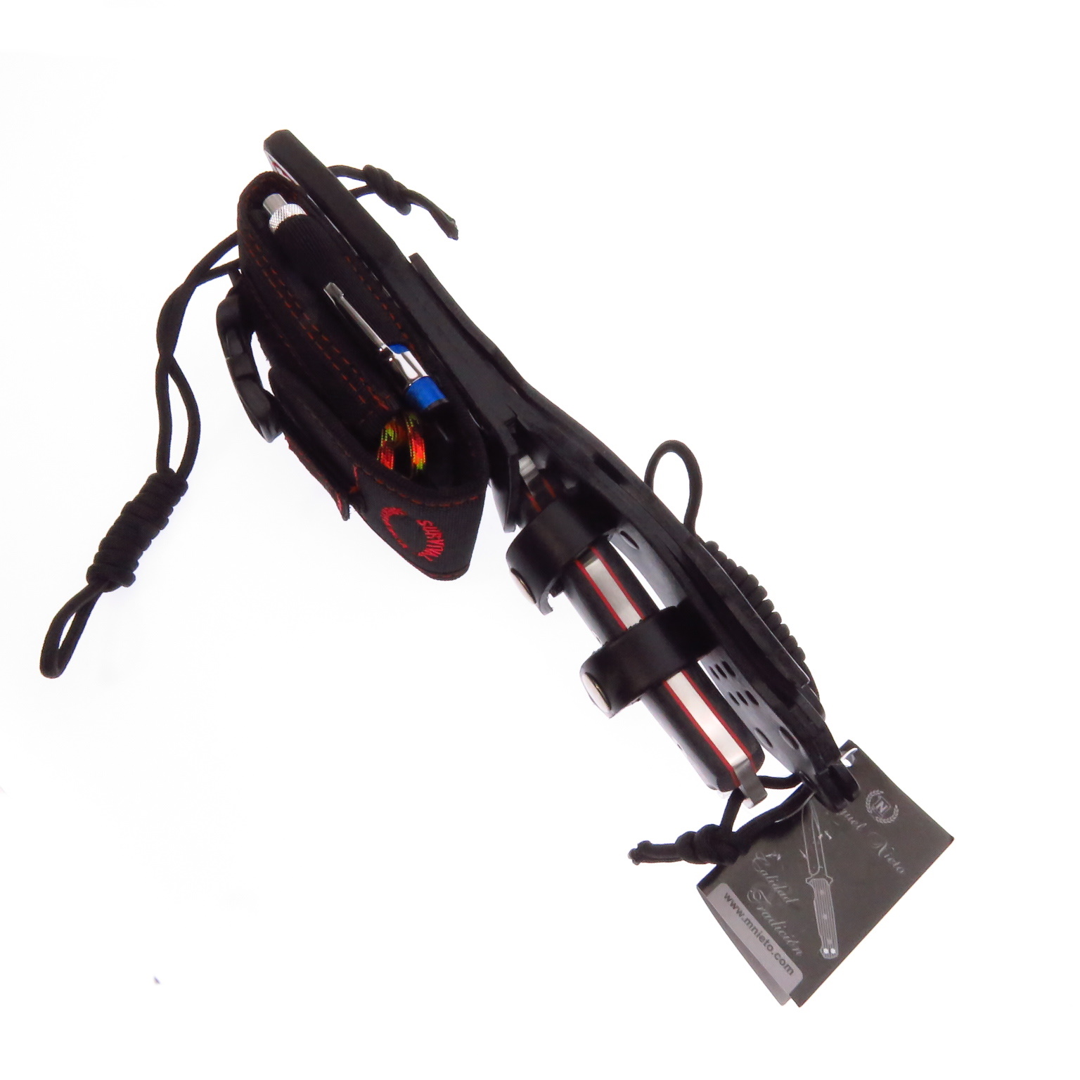 Ni140Mk Nieto Chaman Cuchillo De Supervivencia Con Kit